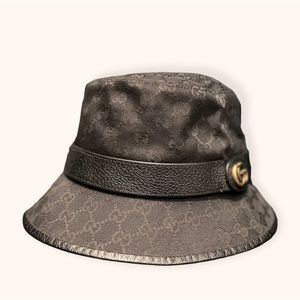 GG canvas bucket hat with Double G